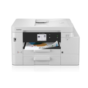 Brother INKvestment 4555 Wireless Color Inkjet All-in-One Printer with 2.7” Color Touchscreen and 2 Paper Trays | (MFC-J4555DW)